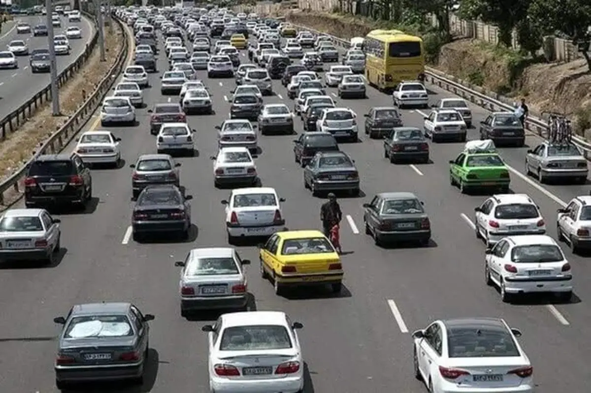 ترافیک سنگین در محورهای تهران و کرج