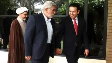 دیدار مشاور امنیت ملی عراق و قاآنی در بغداد