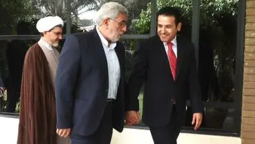 دیدار مشاور امنیت ملی عراق و قاآنی در بغداد