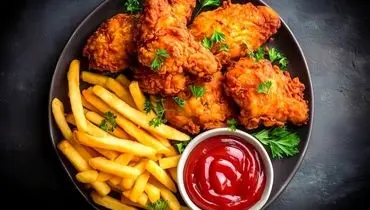 روش پخت مرغ سوخاری بدون روغن