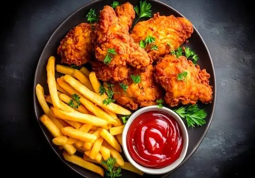 دستور تهیه مرغ سوخاری در فر و هواپز