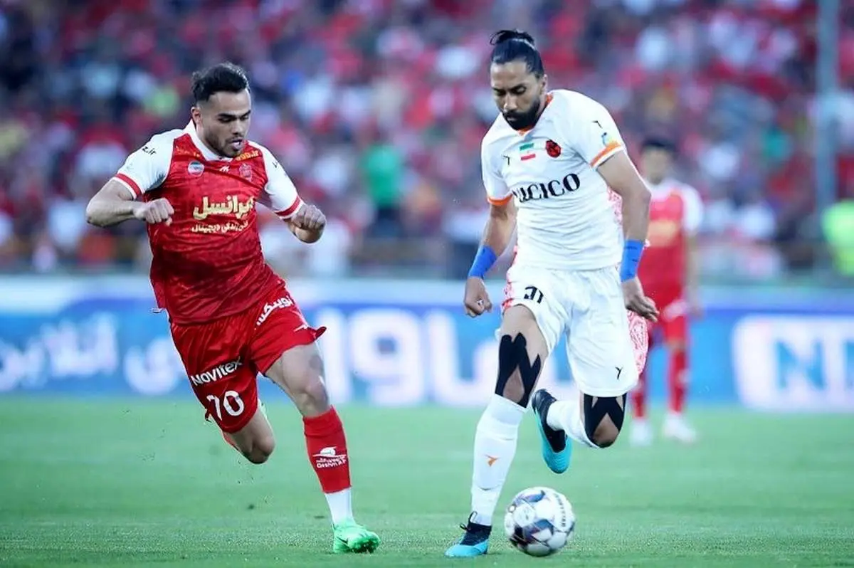 گزارش زنده: مس 0 - پرسپولیس 1 + حواشی و گل ها