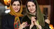 گلاب آدینه و نورا هاشمی در پشت صحنه نمایش+ فیلم