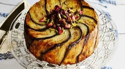 ته‌چین غوره بادمجان؛ خوشمزه‌ترین پلو مخلوط تابستانی