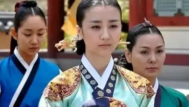 چهره «ملکه اینهیون» در اتاق گریم سریال دونگ یی