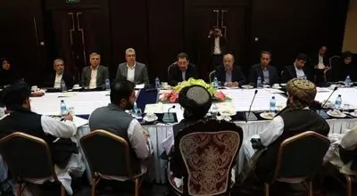 دیدار وزیر صمت با وزیر معادن طالبان