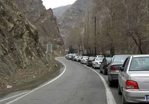 امروز جاده چالوس از این ساعت یکطرفه می‌شود