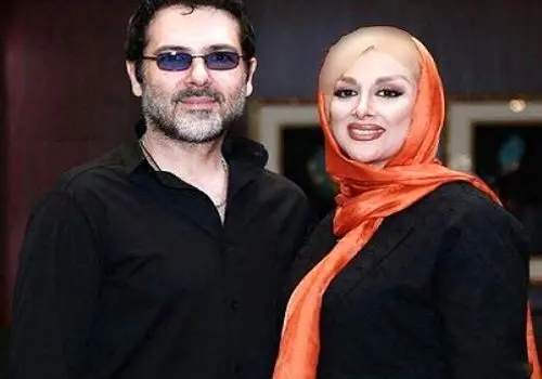 عکسی از زن اول کوروش تهامی که از ایران مهاجرت کرد