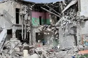 لحظاتی هولناک پس از برخورد موشک دوم به مدرسه شجره طیبه میناب + فیلم
