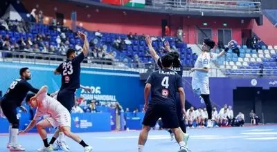 هندبال قهرمانی آسیا| شکست ایران مقابل چین 