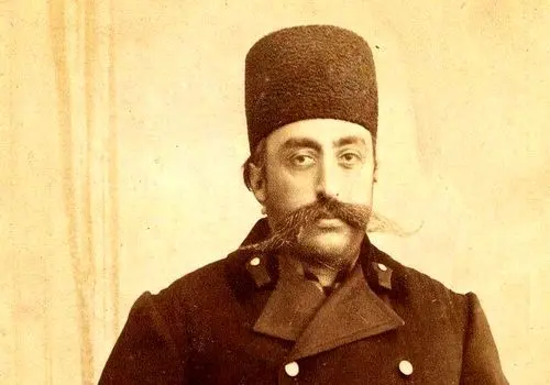 عکس دسته‌جمعی «قزاق‌های گرگان» در زمان مظفرالدین شاه