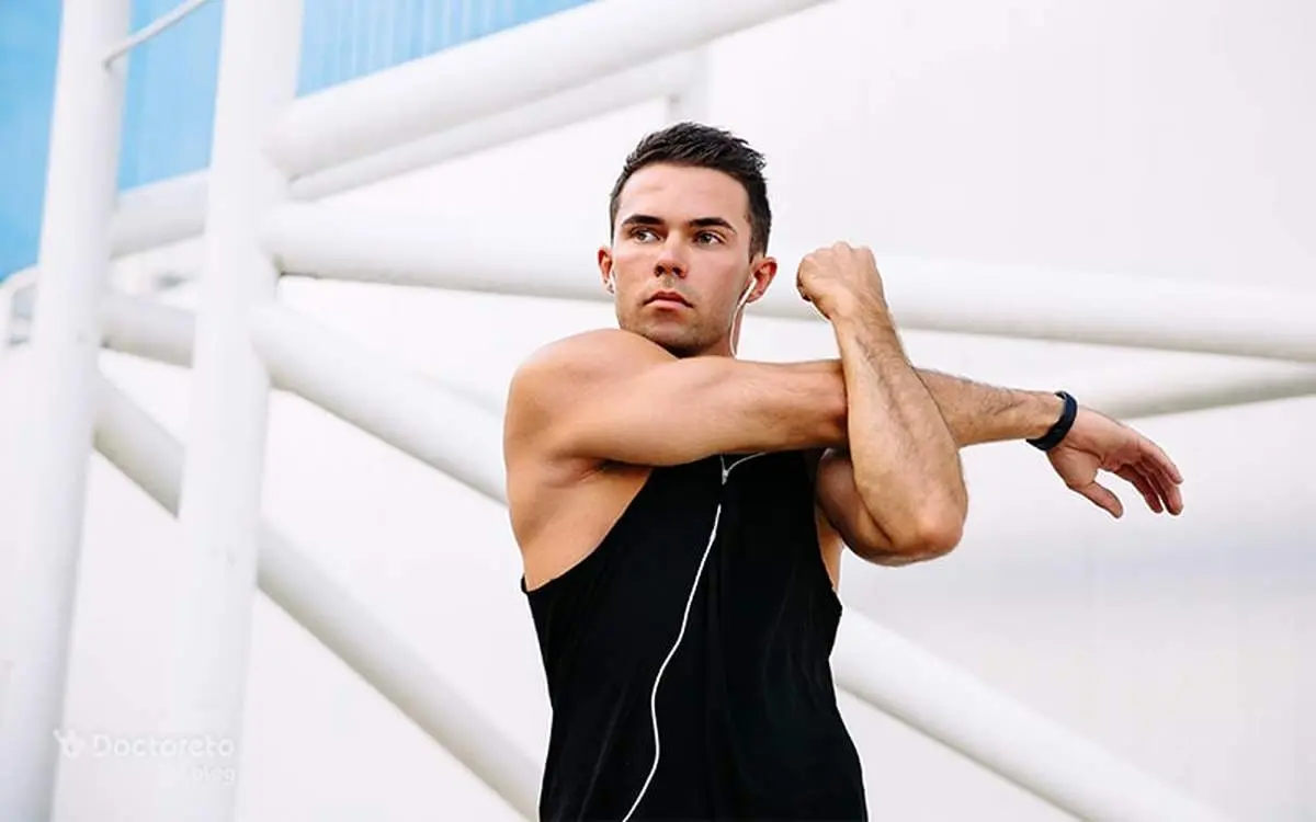 درمان خانگی کشیدگی عضله بازو 
