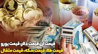 نرخ طلا و سکه امروز در بازار آزاد: مثقال طلا ۳۳.۶۴۰ میلیون تومان شد
