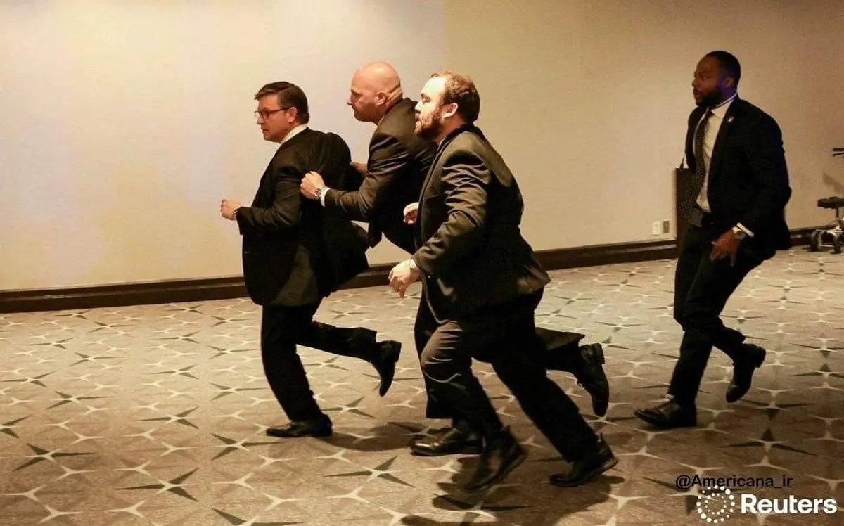 تیراندازی در نزدیکی ضیافت خبرنگاران کاخ سفید+فیلم