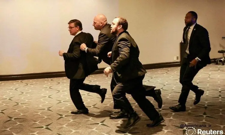 تیراندازی در نزدیکی ضیافت خبرنگاران کاخ سفید+فیلم