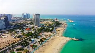 هیچ هشدار تخلیه‌ای برای کیش صادر نشده است