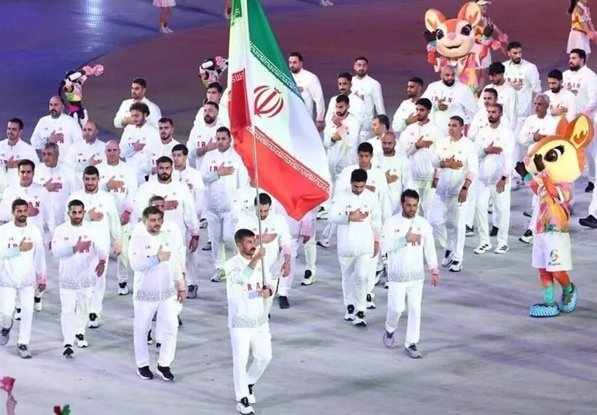 پرچم ایران در ناگویا به اهتزاز درآمد؛ رژه کاروان ورزشی کشورمان در بازی‌های آسیایی ۲۰۲۶ | ویدئو