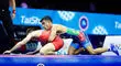 پیروزی بزرگ در ثانیه آخر/ جوان فینالیست مسابقات جهانی کشتی شد

