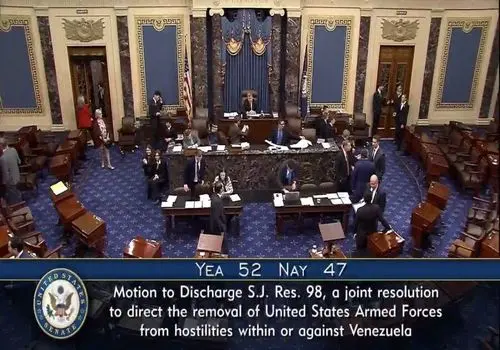 سنای آمریکا نتوانست ترامپ را وادار به توقف جنگ با ایران کند