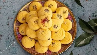 آموزش شیرینی نان برنجی کرمانشاهی ویژه عید نوروز+فیلم