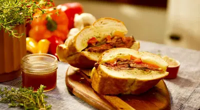 طرز تهیه ساندویچ ژیگو خوشمزه 
