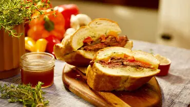 طرز تهیه ساندویچ ژیگو خوشمزه 
