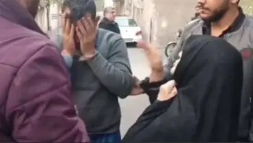 پیرزن مالباخته، سارق طلاهایش را به باد کتک گرفت! + فیلم

