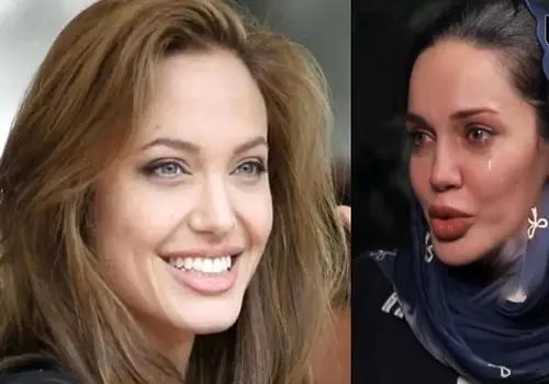 حرف های عجیب مریم قجر بدل آنجلینا جولی در ایران / افتخار نداره که!