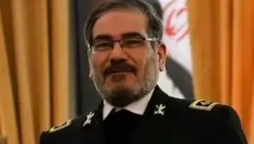تصویری از تابوت شهید شمخانی در تهران