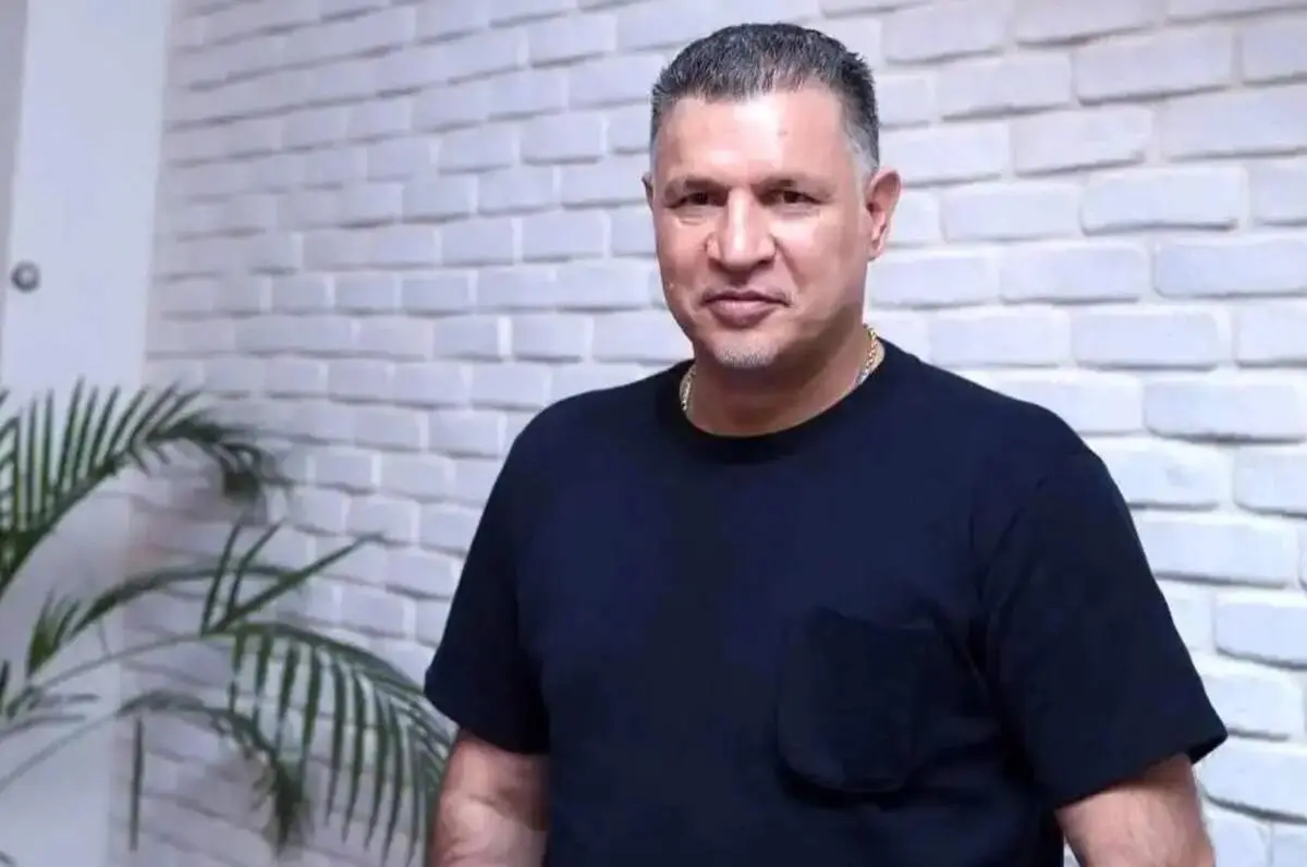 قاب دونفره شهریار فوتبال ایران و همسرش!