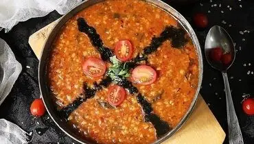 طرز تهیه آش گوجه فرنگی به روش سنتی تبریزی