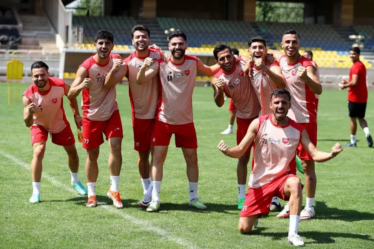 آخرین جلسه تمرینی پرسپولیس پیش از دیدار برابر نساجی