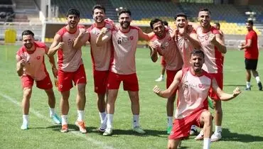 آخرین جلسه تمرینی پرسپولیس پیش از دیدار برابر نساجی