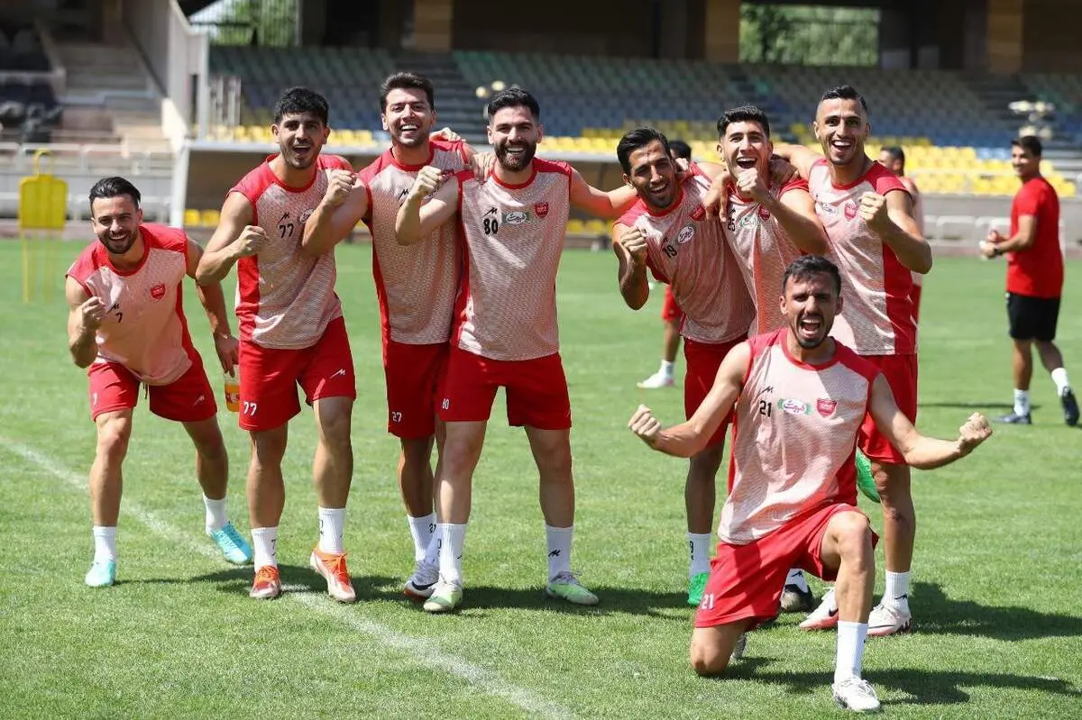آخرین جلسه تمرینی پرسپولیس پیش از دیدار برابر نساجی