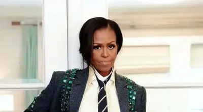 میشل اوباما با پوشش کامل و برند تام براون در صدر اخبار مد/ تصاویر