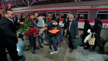 افتتاح رام سوم قطار پنج ستاره «ایران»

