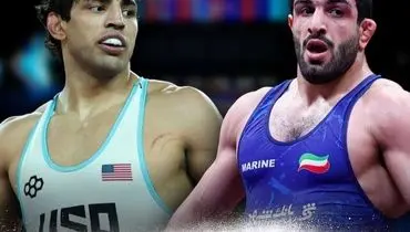 ساعت مبارزه حساس کامران قاسمپور و حریف آمریکایی در مسابقات جهانی