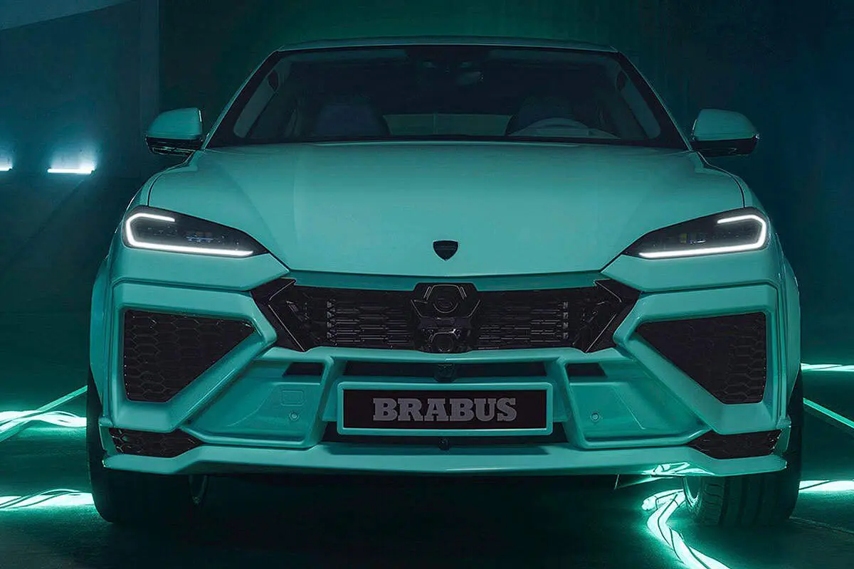 اولین تصویر خیره کننده از لامبورگینی نعنایی