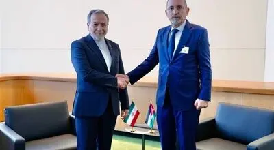 دیدار عراقچی با وزیر خارجه اردن