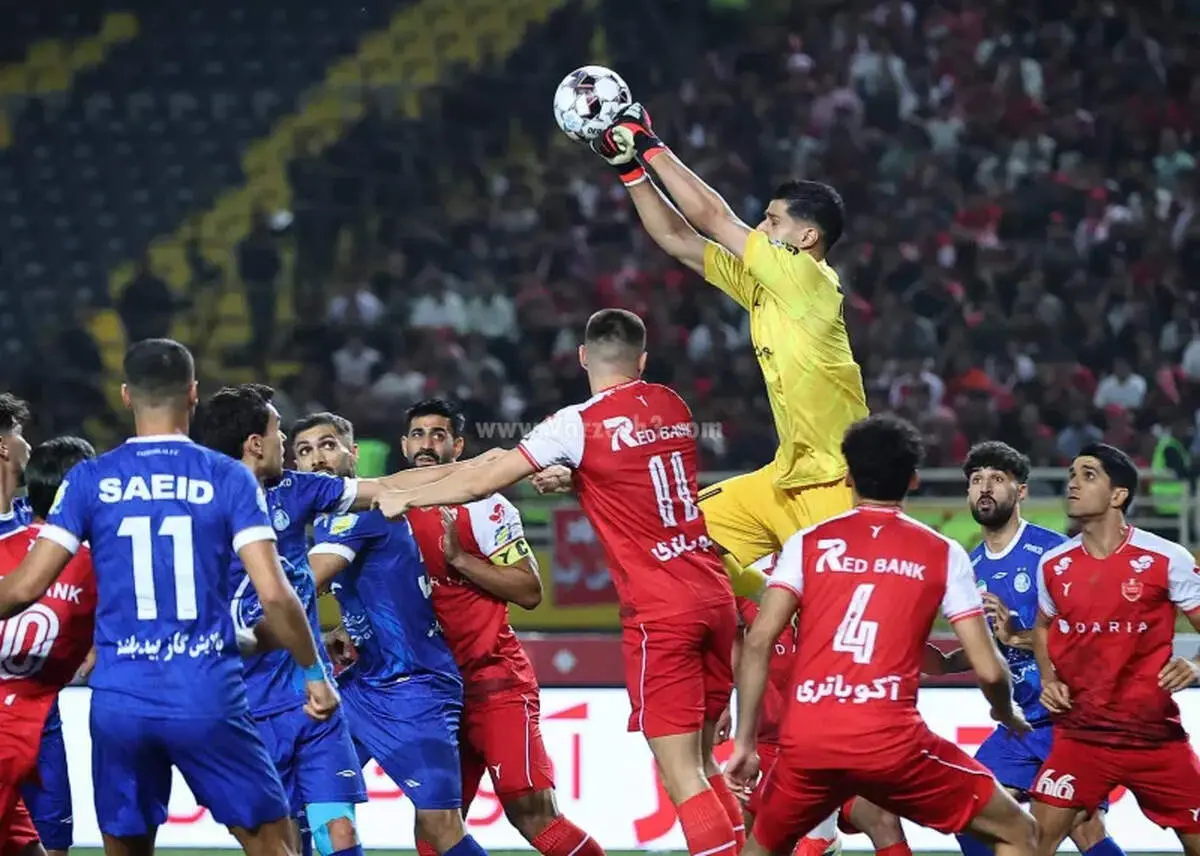 استقلال 0 _ پرسپولیس 1+ گل‌ها و حواشی