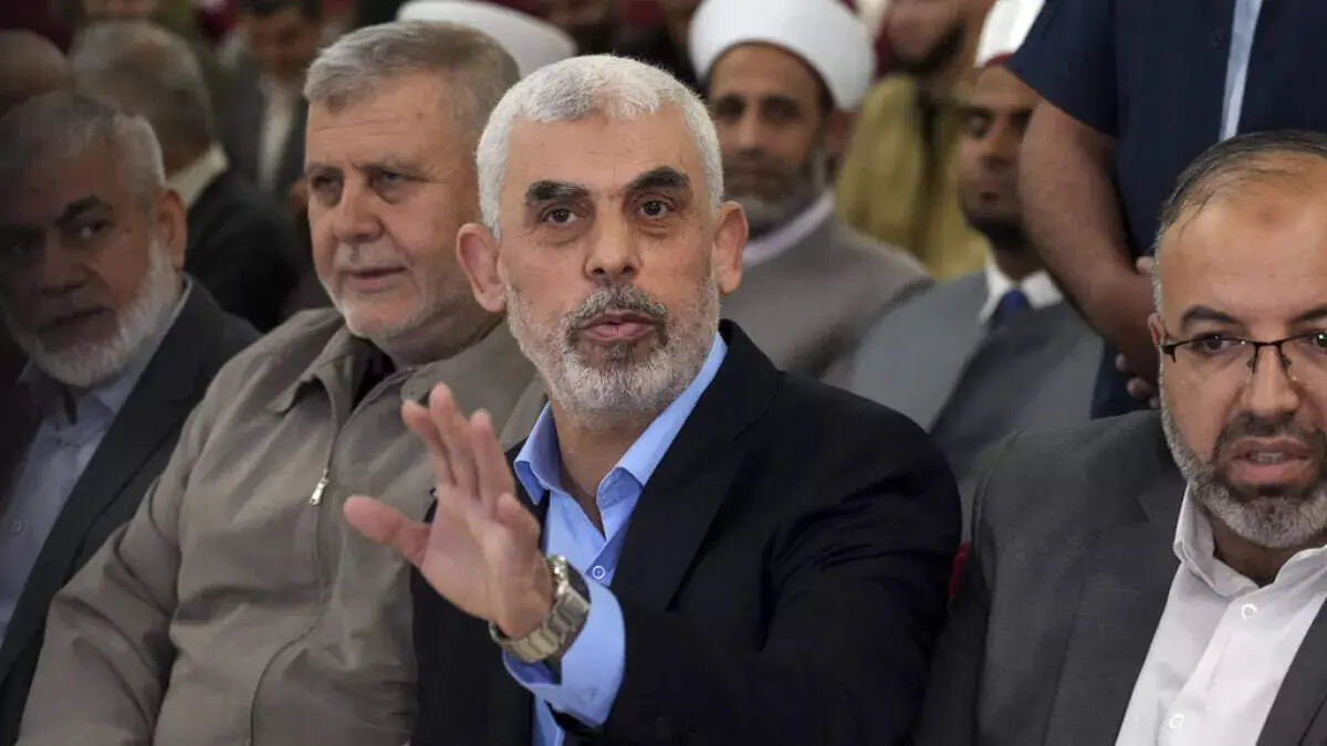 انتشار تصویر جسد محمود حمدان یکی از همراهان یحیی السنوار(18+)

