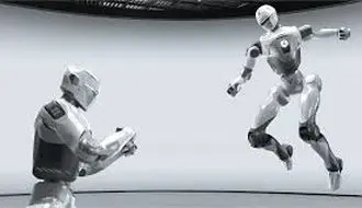 نمایش عجیب: ربات چینی مدیرعامل را نقش بر زمین کرد+فیلم