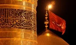 شام غریبان در حرم امام حسین (ع) + فیلم