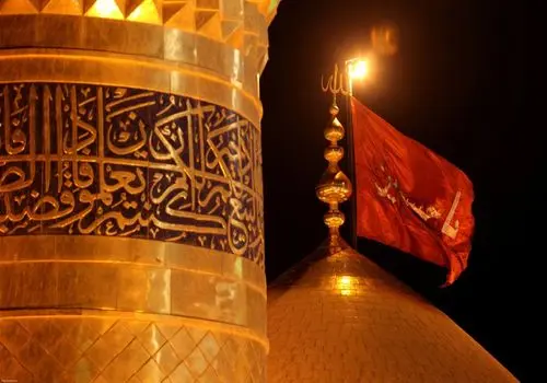 شام غریبان در حرم امام حسین (ع) + فیلم