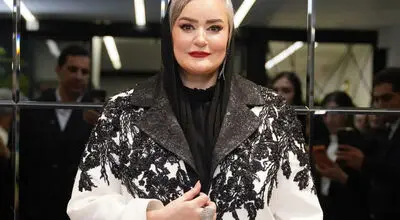 نعیمه نظام‌دوست مدل کالکشن جدید لباس مجلسی شد+ عکس