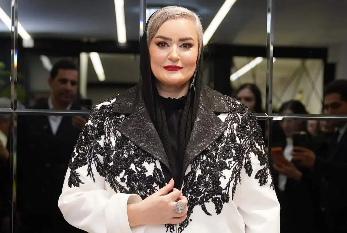 نعیمه نظام‌دوست مدل کالکشن جدید لباس مجلسی شد+ عکس