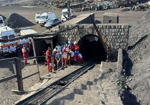معدن «کلات شرق» آزادشهر ریزش کرد