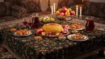 ته‌چین مرغ و انار؛ خوش‌رنگ‌ترین غذای اصیل شب چله