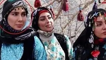 عکس مرجانِ نون خ، سوار بر تراموا در استانبول