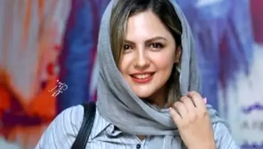 سلفی شاد و خوشحال بازیگر خانم سریال ستایش